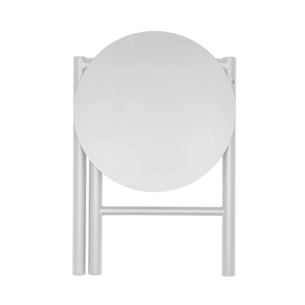 Taburetė iš metalo baltos spalvos Disc – Zone-image-4