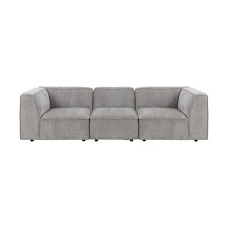 Šviesiai pilka modulinė sofa Bonami Selection Fairfield, 282 cm