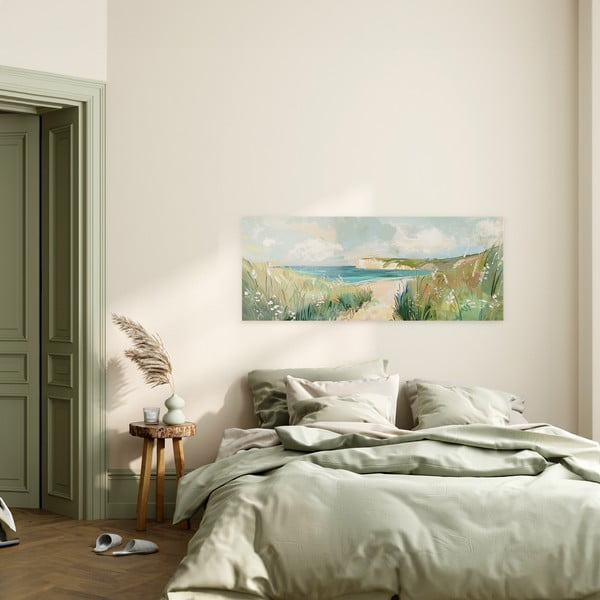 Paveikslas 60x150 cm Gouache Sea – Styler-image-1