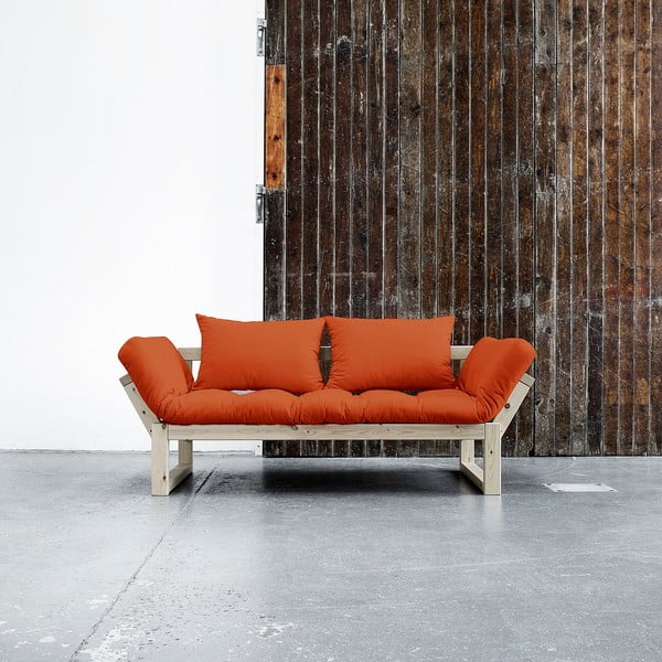 Sofa "Karup Edge Natural/Orange