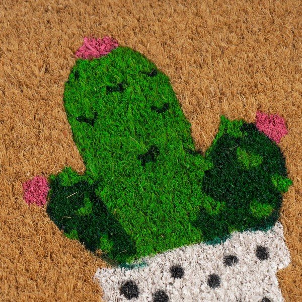 Grindų kilimėlis iš kokoso pluošto 25x75 cm Cactus – Casa Selección-image-2