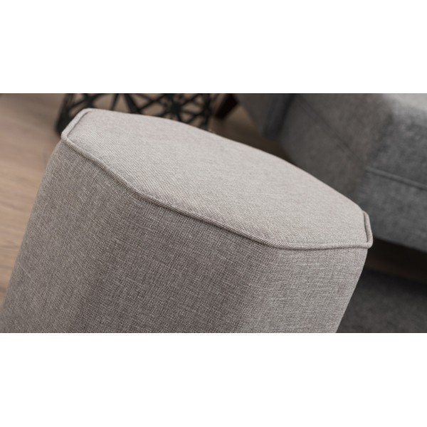 Pufas šviesiai rudos spalvos Hexa – Balcab Home-image-3