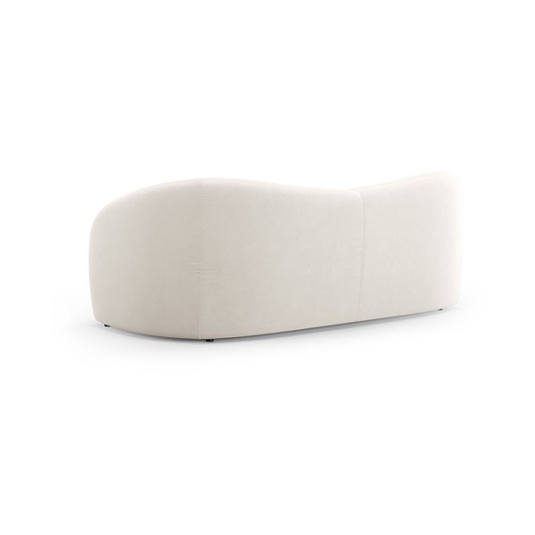 Sofa iš velveto baltos spalvos 197 cm Santi – Interieurs 86-image-3