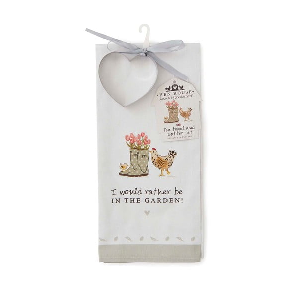 Iš medvilnės virtuvės rankšluosčiai 2 vnt. 45x65 cm Hen House – Cooksmart ®