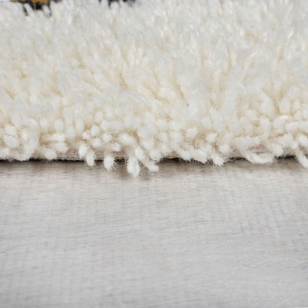 Rankų darbo iš vilnos kilimas kreminės spalvos 160x230 cm Moroccan Fes – Flair Rugs-image-4