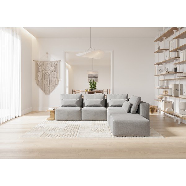 Modulinė sofa pilkos spalvos Riposo Ottimo – Sit Sit-image-2