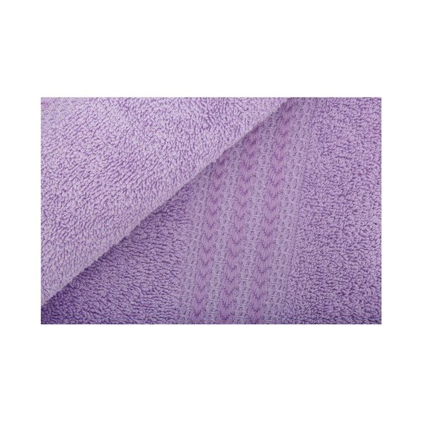 3 violetinių 100% medvilninių rankšluosčių rinkinys Rainbow-image-1