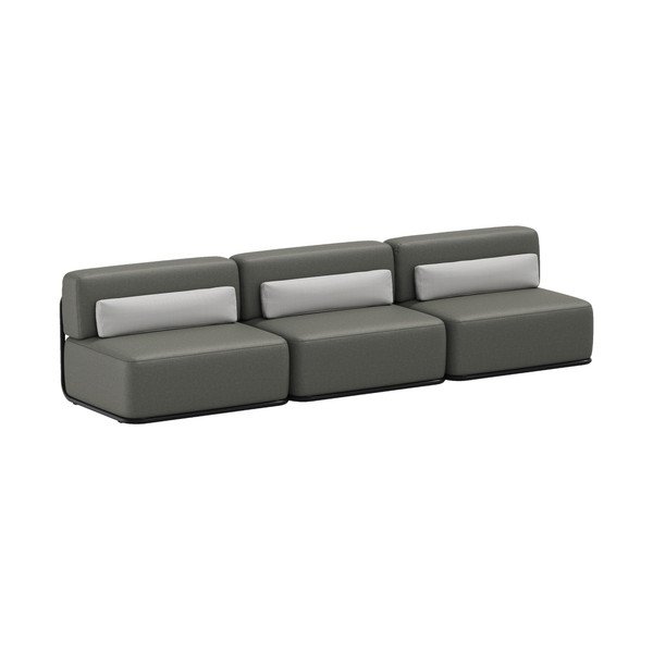 Sodo modulinė sofa tamsiai pilkos spalvos 306 cm Straw – Sit Sit-image-2