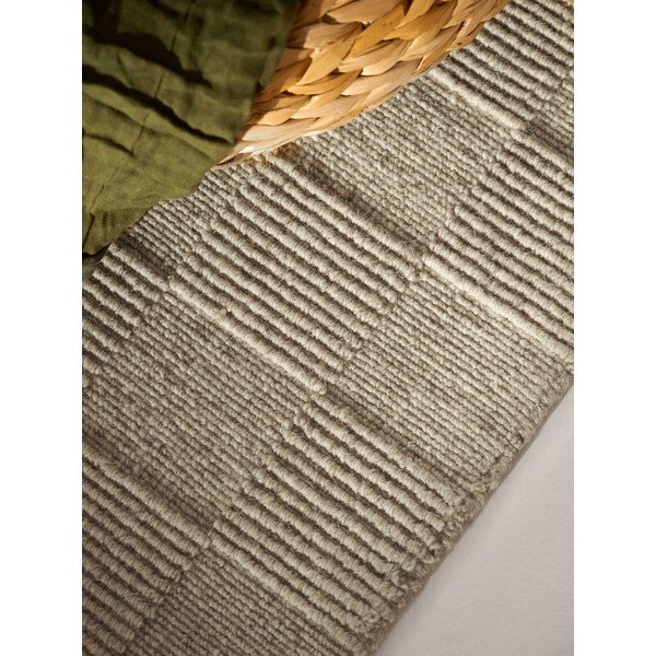 Rankų darbo smėlio spalvos iš vilnos kilimas 80x200 cm Scala – Villeroy&Boch-image-4