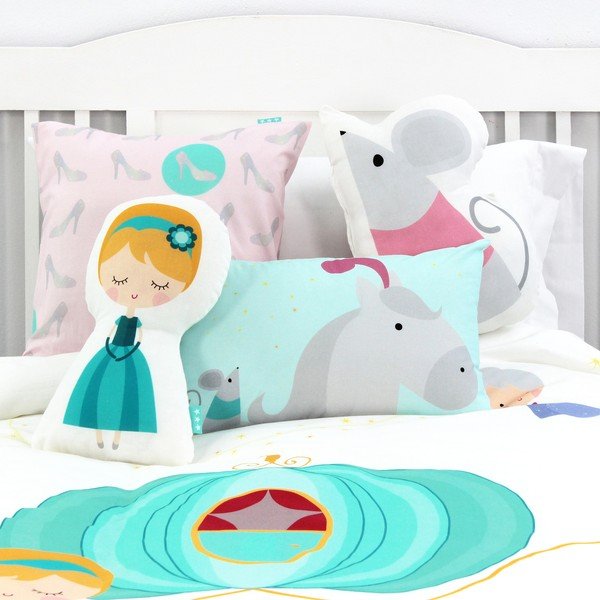 Dvipusis medvilninis pagalvės užvalkalas Mr. Fox Pumpkin, 50 x 30 cm-image-3