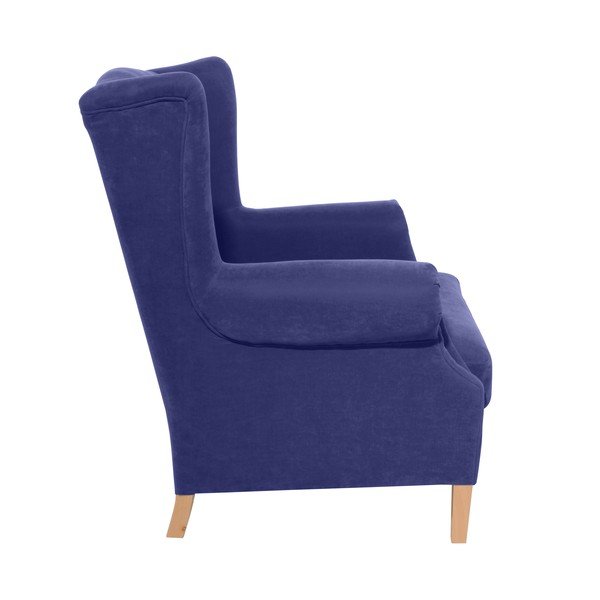 Mėlynas fotelis Max Winzer Harvey Velor-image-1