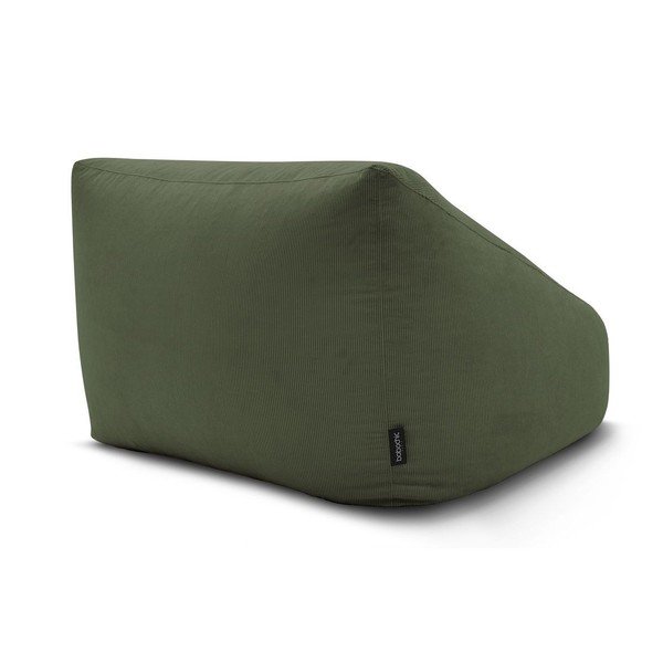 Žalios spalvos sėdmaišis iš kordinio velveto Lilibet – Bobochic Paris-image-4