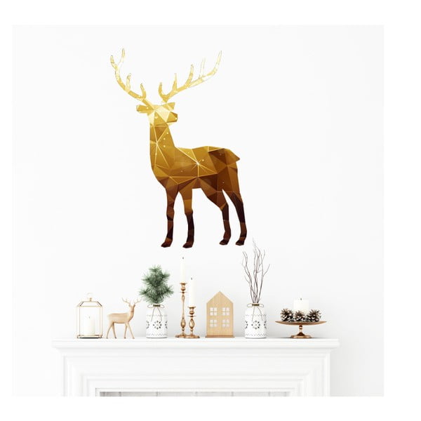 Kalėdinis lipdukas Ambiance Deer Origami