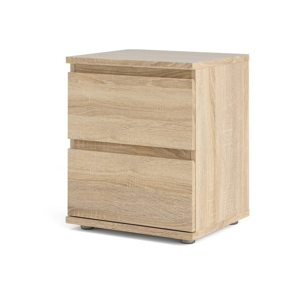 Ąžuolo dekoro naktinis staliukas Tvilum Nova-image-4