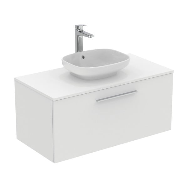 Vonios kambario stalviršis natūralios spalvos iš ąžuolo 60x51 cm i.Life B – Ideal Standard-image-2