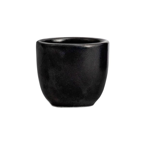 Juodas akmens masės puodelis ÅOOMI Luna, 80 ml