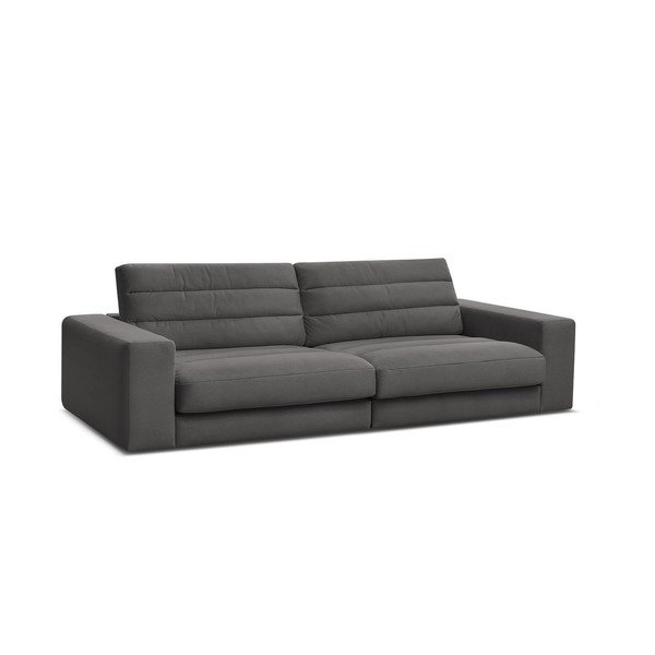 Juodos spalvos sofa iš velveto 276 cm Sierra – Bobochic Paris-image-2
