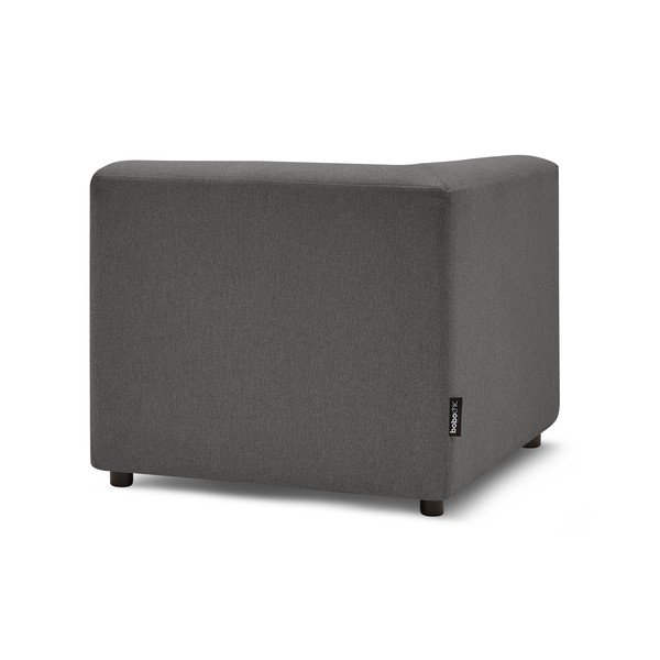 Tamsiai pilkas sofos modulis Kleber - Bobochic Paris-image-3