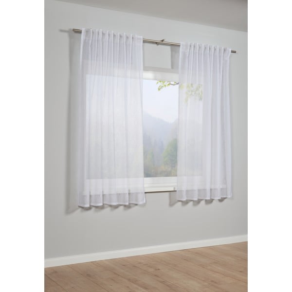 Balta užuolaida 175x140 cm Grafik - Gardinia-image-1