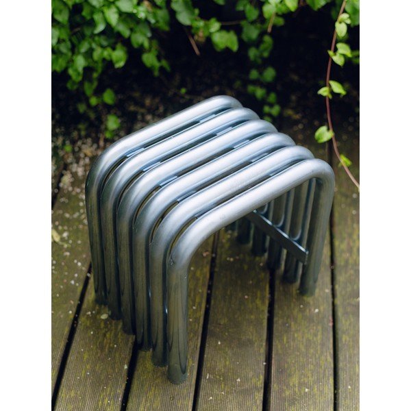 Sidabrinės spalvos metalinė sodo kėdė Nokk – noo.ma-image-2