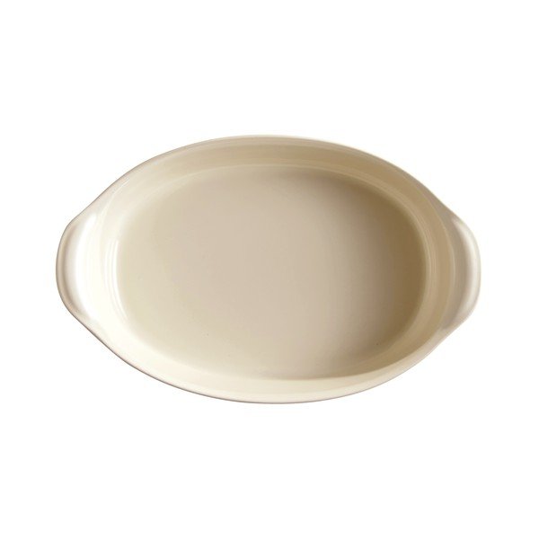 Ovalus kepimo indas dramblio kaulo spalvos "Emile Henry", 2,3 l-image-2