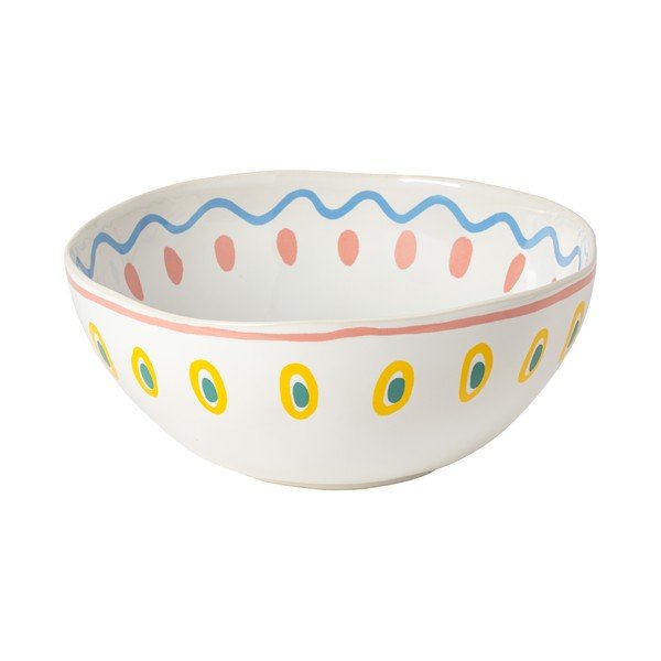 Baltos spalvos iš akmens masės dubuo ø 28 cm Summer Bliss – Costa Nova