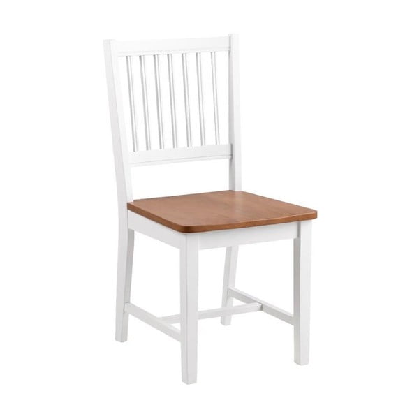 Valgomojo kėdės baltos spalvos/natūralios spalvos 2 vnt. Brisbane – Actona
