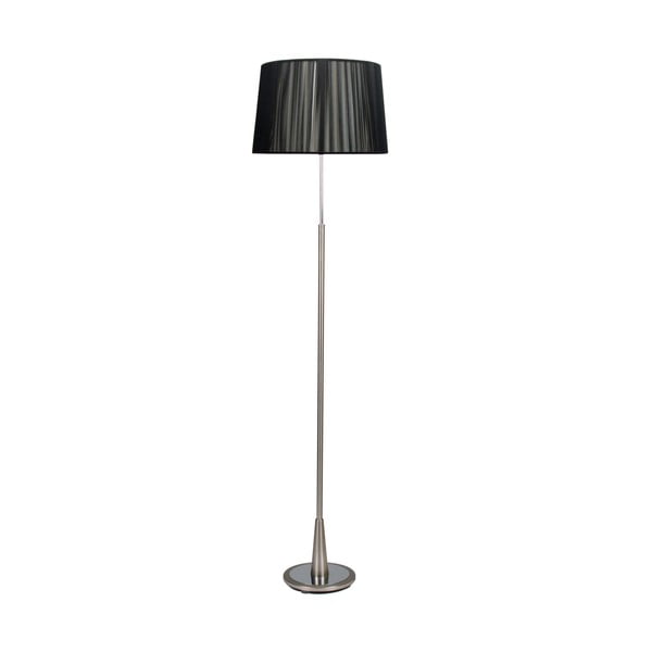 Juodos ir sidabrinės spalvos grindų šviestuvas (aukštis 146 cm) Dera - Candellux Lighting