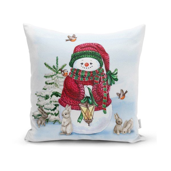 Dekoratyvinis pagalvės užvalkalas su Kalėdų motyvu 43x43 cm – Mila Home