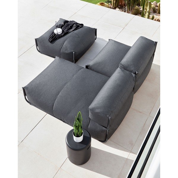 Apvalios formos sodo šoninis staliukas ø 35 cm Taimi – Kave Home-image-2