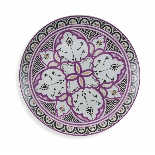 18 dalių porceliano ir akmens masės lėkščių rinkinys VDE Tivoli 1996 Marocco-image-3