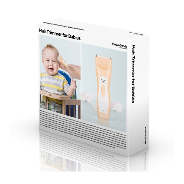 "InnovaGoods" įkraunamas kūdikių plaukų kirpimo mašinėlė-image-2