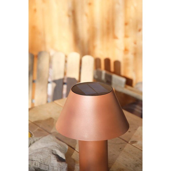 Stalinis lauko šviestuvas LED su pritemdymo funkcija saulės baterijos/USB ø 25 cm Vivo – Markslöjd-image-2