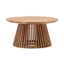 Tikmedžio kavos staliukas Kave Home Irune, ⌀ 80 cm