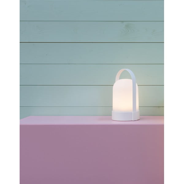 Baltas šviesos diodų stalinis šviestuvas (aukštis 25 cm) Uri - Remember-image-1