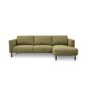 Kampinė sofa garstyčių spalvos (su dešiniuoju kampu) Hero – Scandic