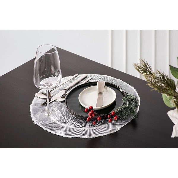 Sidabro spalvos padėkliukas Tiseco Home Studio, ⌀ 38 cm-image-1