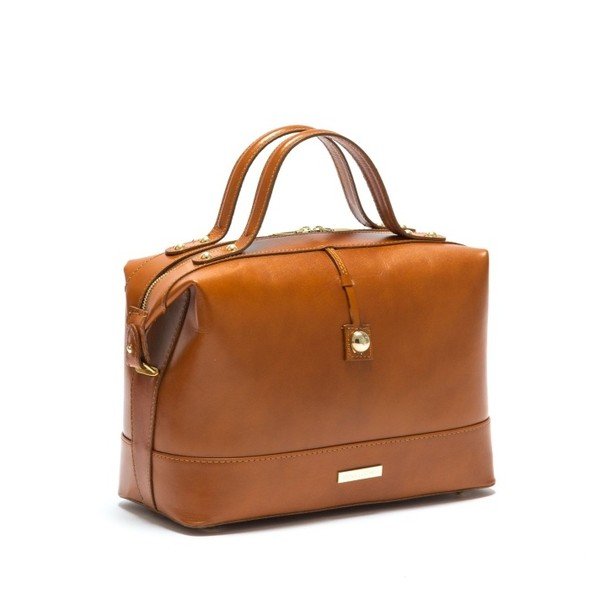 Odinė rankinė Anna Luchini 355L Cognac-image-3