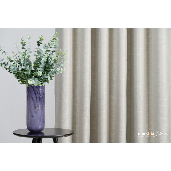 Užuolaida smėlio spalvos 140x260 cm Teorema – Mendola Fabrics-image-3