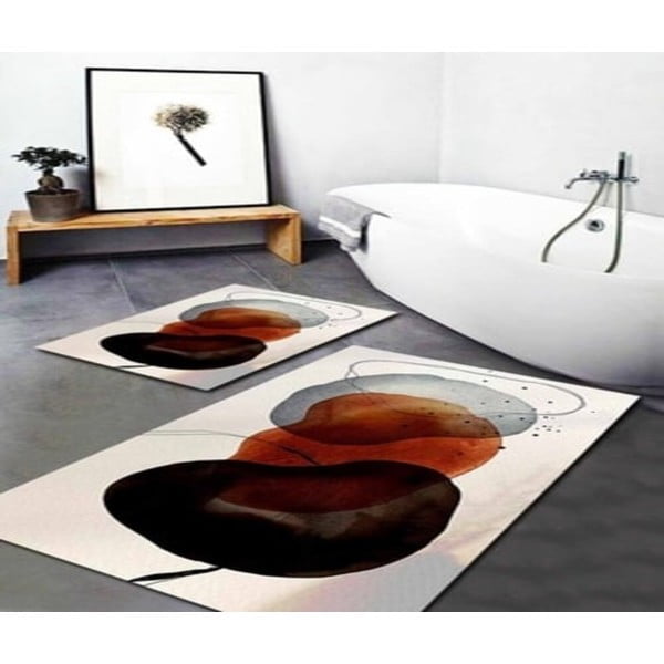 Vonios kilimėliai 2 vnt. 60x100 cm Art Post Modern – Mila Home-image-1