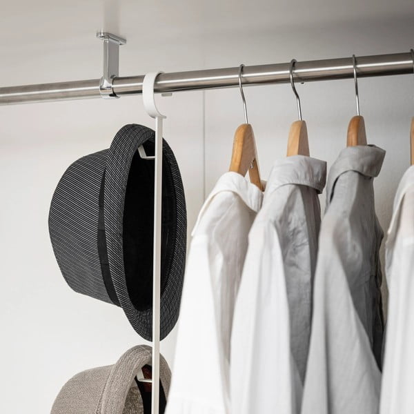 Pakabinamas iš metalo drabužių spintos organizatorius Smart – YAMAZAKI-image-3