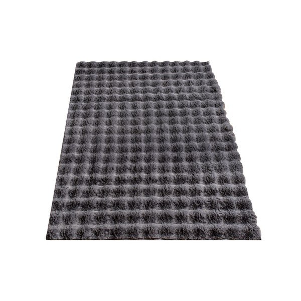 Skalbiamas kilimas antracito spalvos 160x250 cm Puffy Bubble – Oyo Concept