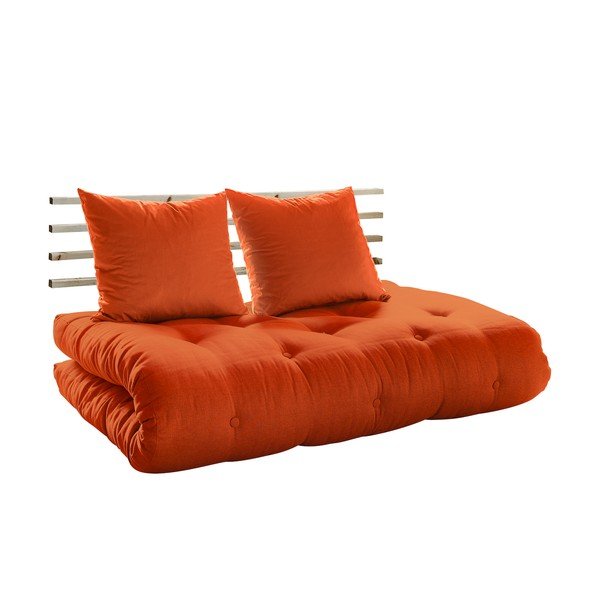 Sofa lova "Karup Shin Sano Natur/Orange-image-2