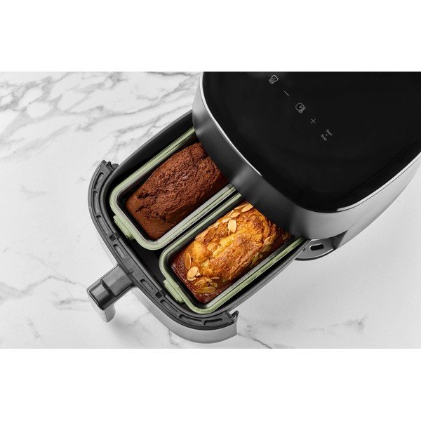 Stiklinės kepimo formos 2 vnt. 20x9,5 cm – Lékué-image-1