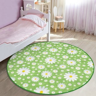 Vaikiškas kilimas žalios spalvos ø 120 cm Comfort – Mila Home