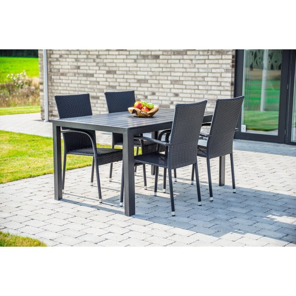 Sodo stalas su medienos stalviršiu Bonami Selection Viking, 150 x 90 cm-image-3