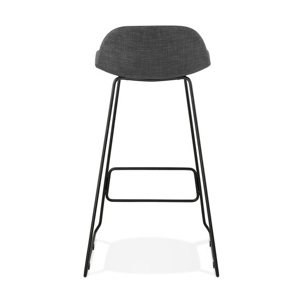 Tamsiai pilka baro kėdė Kokoon Vancouver, sėdynės aukštis 76 cm-image-4