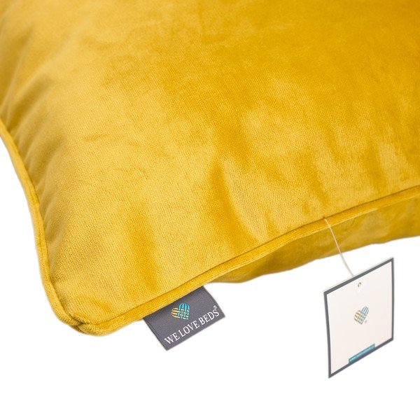Geltonos spalvos užvalkalas WeLoveBeds Dijon, 40 x 60 cm-image-2