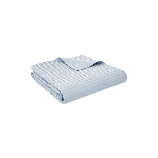 Mėlynos spalvos dygsniuota lovatiesė 230x220 cm Quilted Lines – Bianca