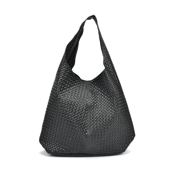 Juoda odinė rankinė Mangotti Bags Barbara-image-3